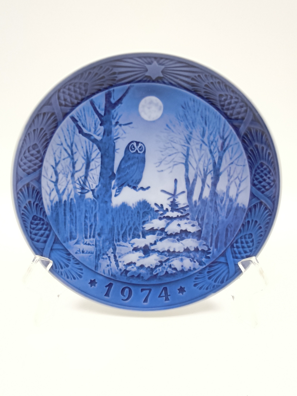 Born in 1974? This Vintage 1974 Owl Plate is Whoot-fully Wise!